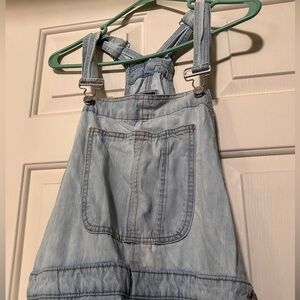GAP Denim Overalls Women's Relaxed Fit Size L